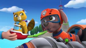 Щенячий патруль 1 сезон 1 серия: Щенки и кота-строфа + Щенки спасают поезд (Pups and the Kitty-tastrophe + Pups Save A Train)